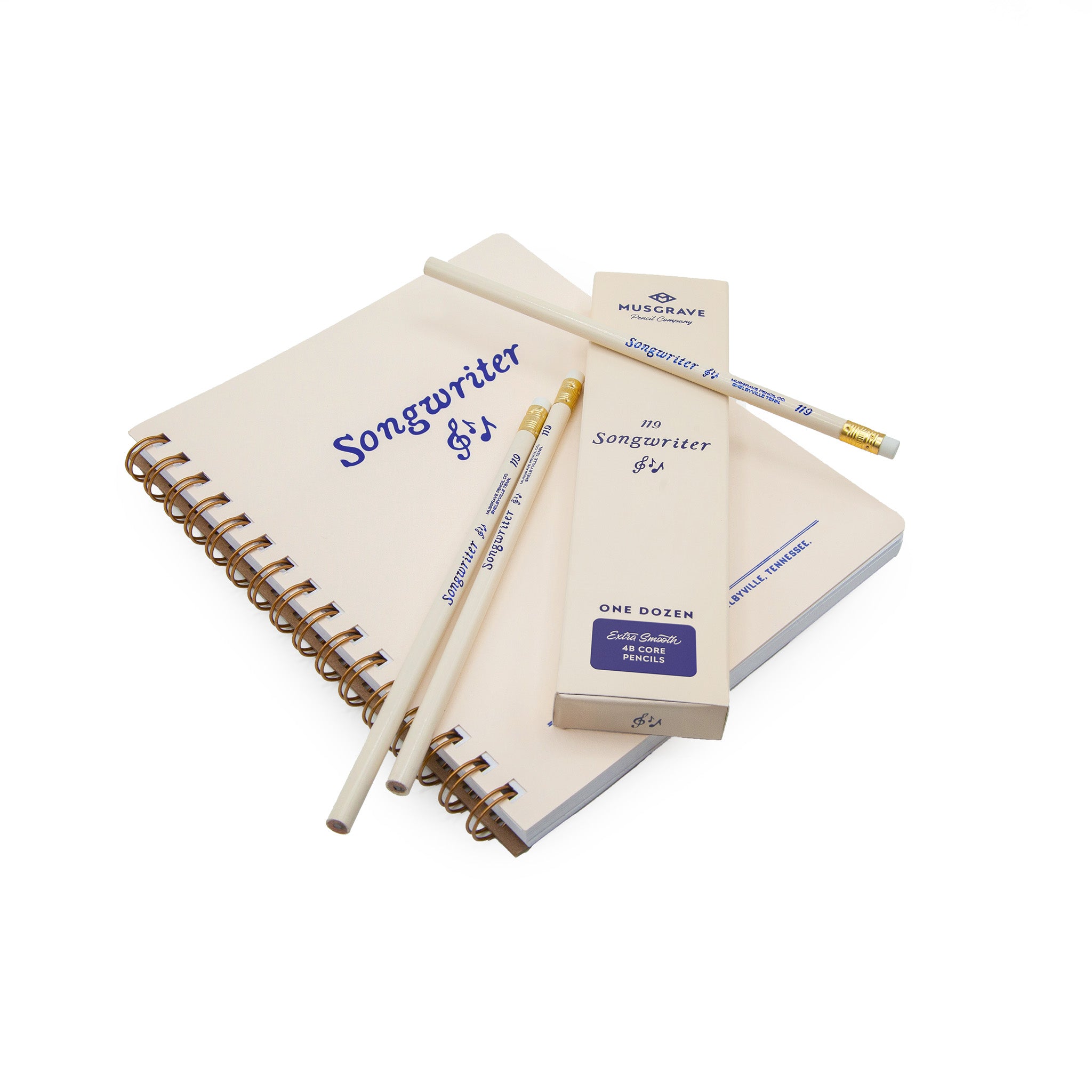 Songwriter Set — Notebook and 12-Pack Pencil