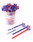 America250™ Celebration Red, White, and Blue with Toppers