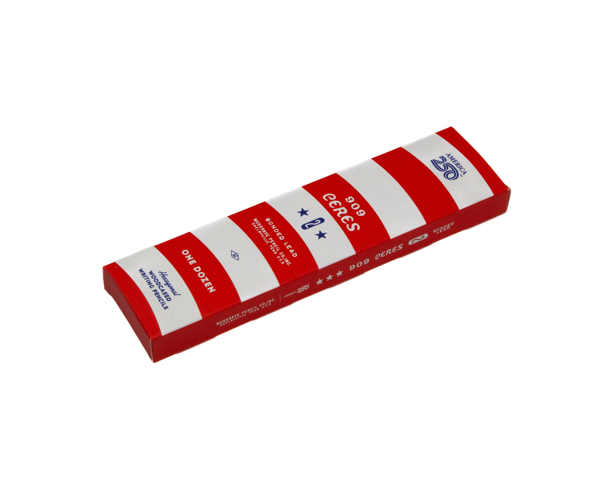 America250™ | Ceres 909 | Hex Pencil | #2 Lead | Musgrave Pencil