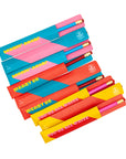 Retro Valentine Sleeves with Pencils - Set of 12 Valentines