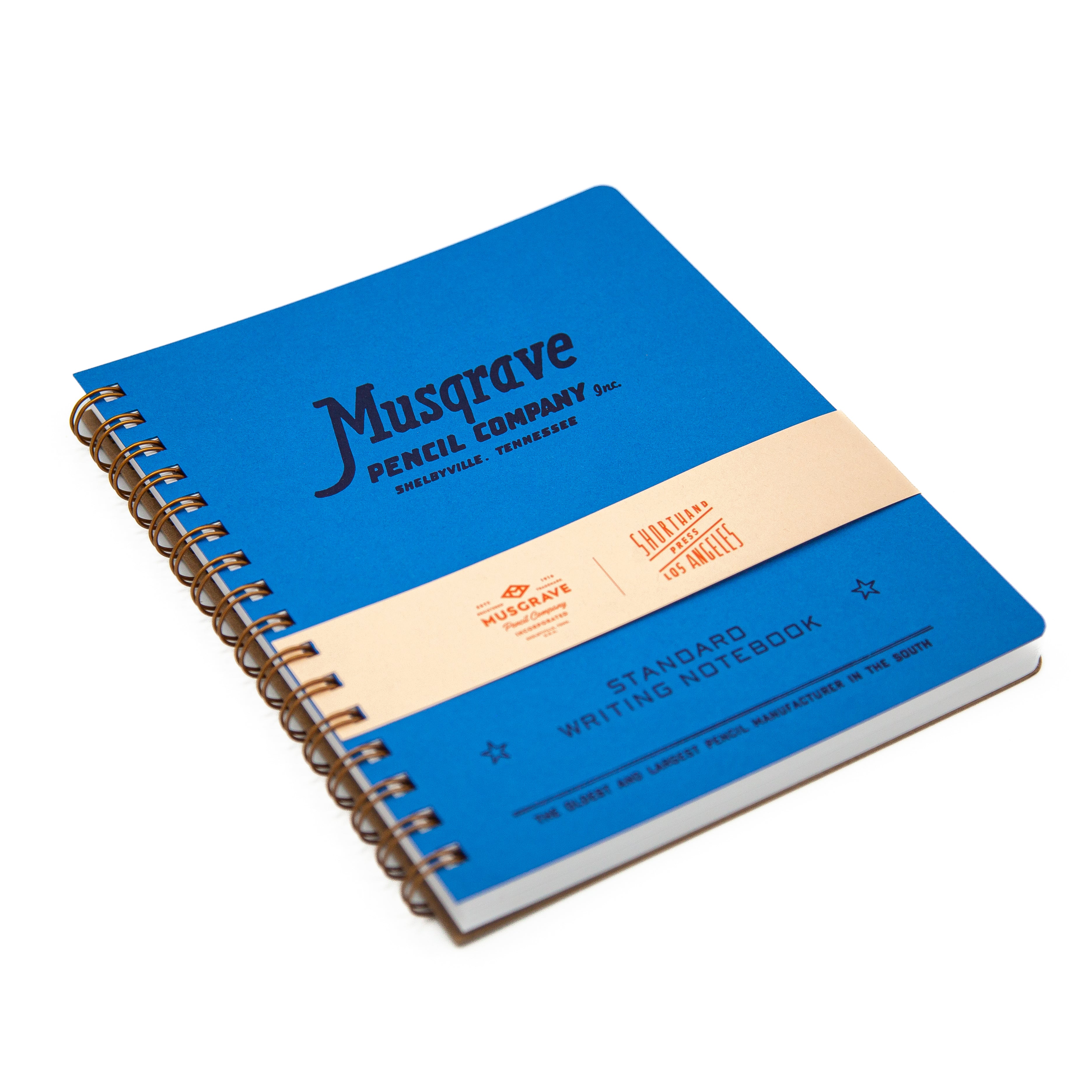 Blue Notebook | Shorthand Press and MPCo.