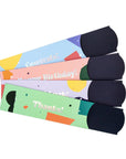 Pencil Sleeve: Bright Shapes Set, 4-pack