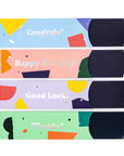 Pencil Sleeve: Bright Shapes Set, 4-pack