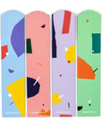 Pencil Sleeve: Bright Shapes Set, 4-pack
