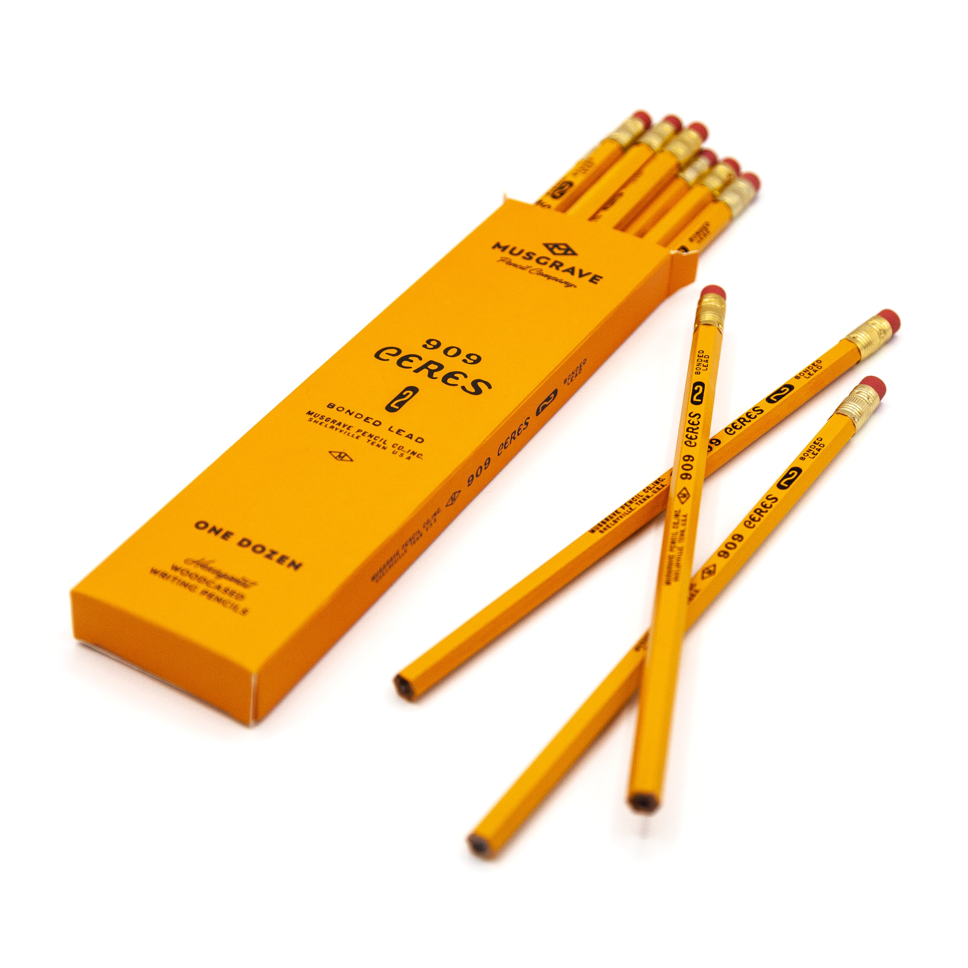 Ceres 909 | Hex Pencil | #2 Lead | Musgrave Pencil Company