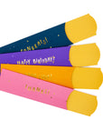 Pencil Sleeve: Glitter and Dots Set, 4-pack