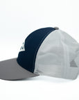 Musgrave + BOCO Trucker Hat - Light Gray and Blue
