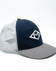 Musgrave + BOCO Trucker Hat - Light Gray and Blue