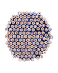 Blank Pencil with Ferrule and Eraser - Round - 144 Pencils