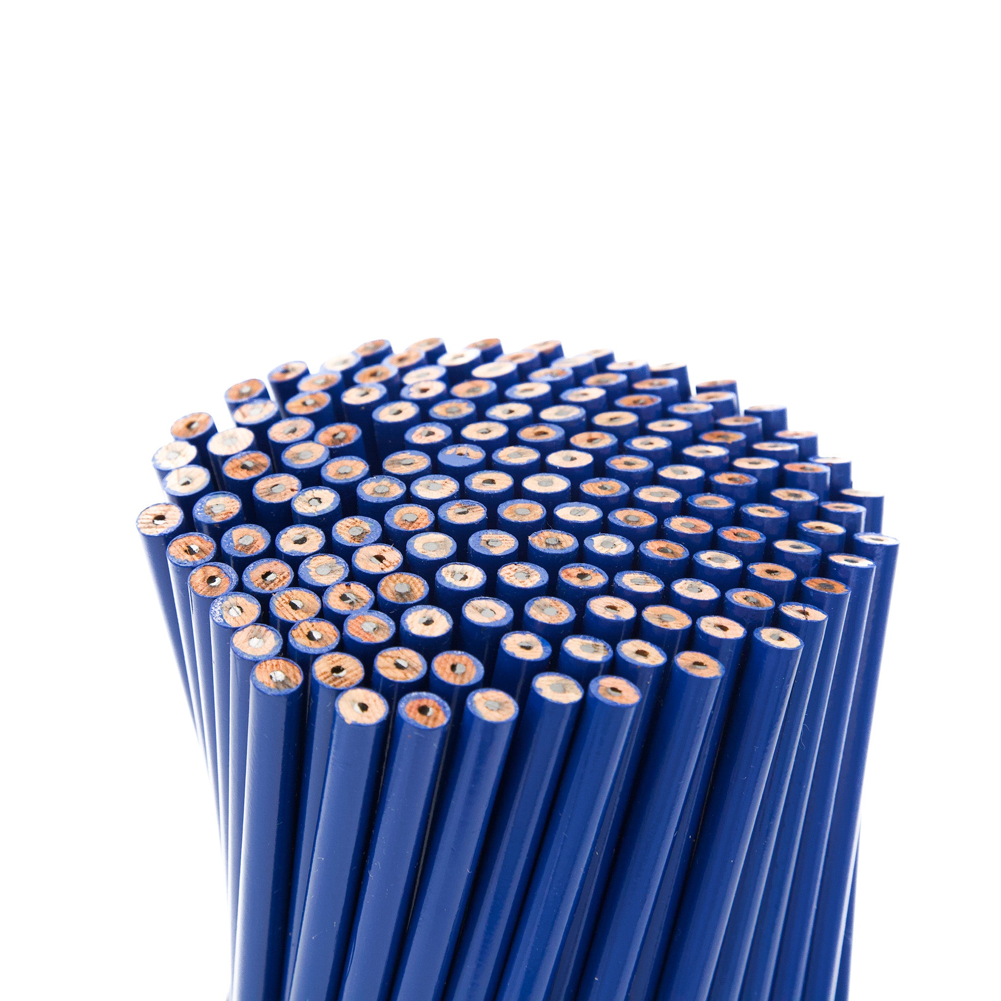 Blank Pencil with Ferrule and Eraser - Round - 144 Pencils