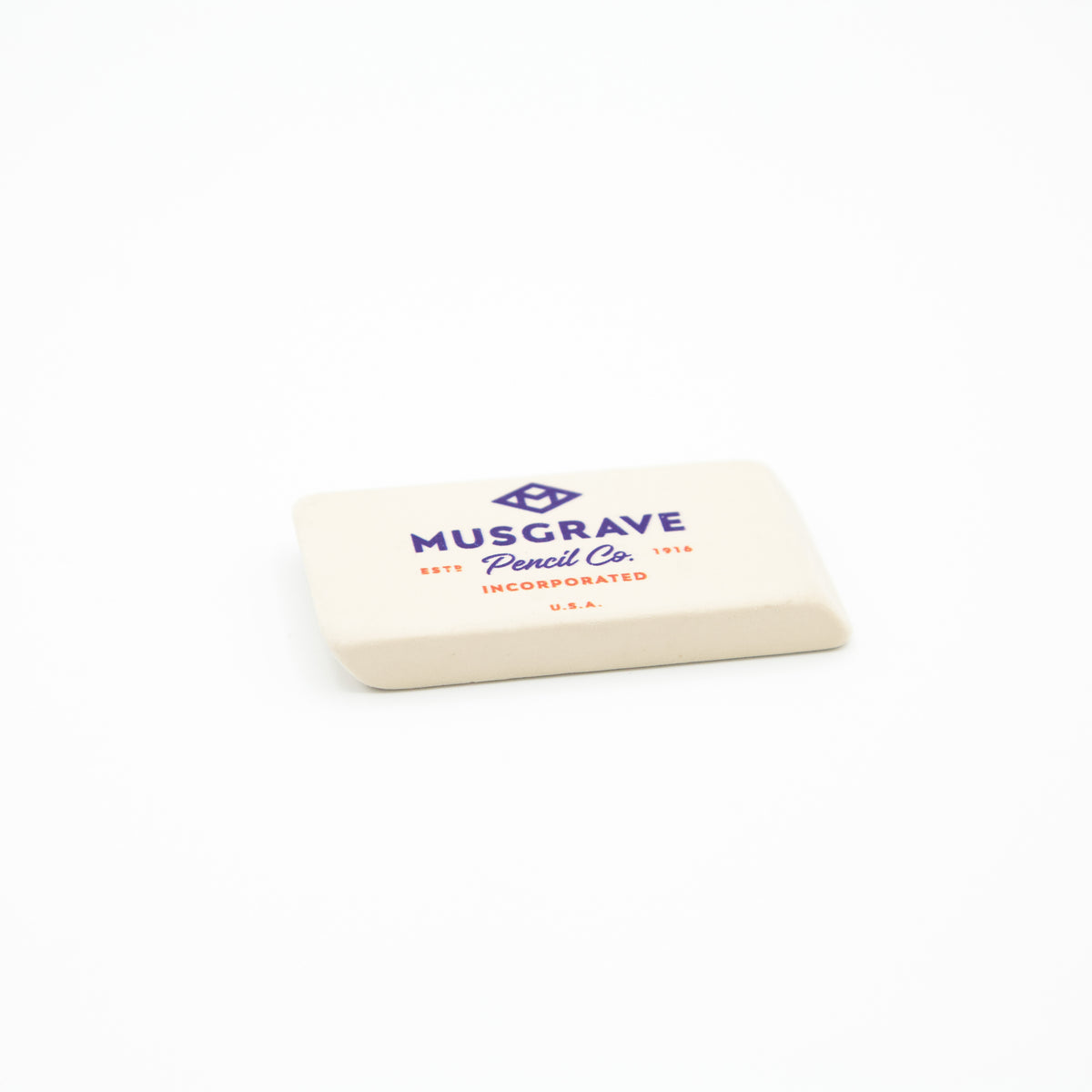 Musgrave-branded Rectangular Erasers - Pack of 2 – Musgrave Pencil Company