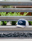 Musgrave + BOCO Trucker Hat - Light Gray and Blue