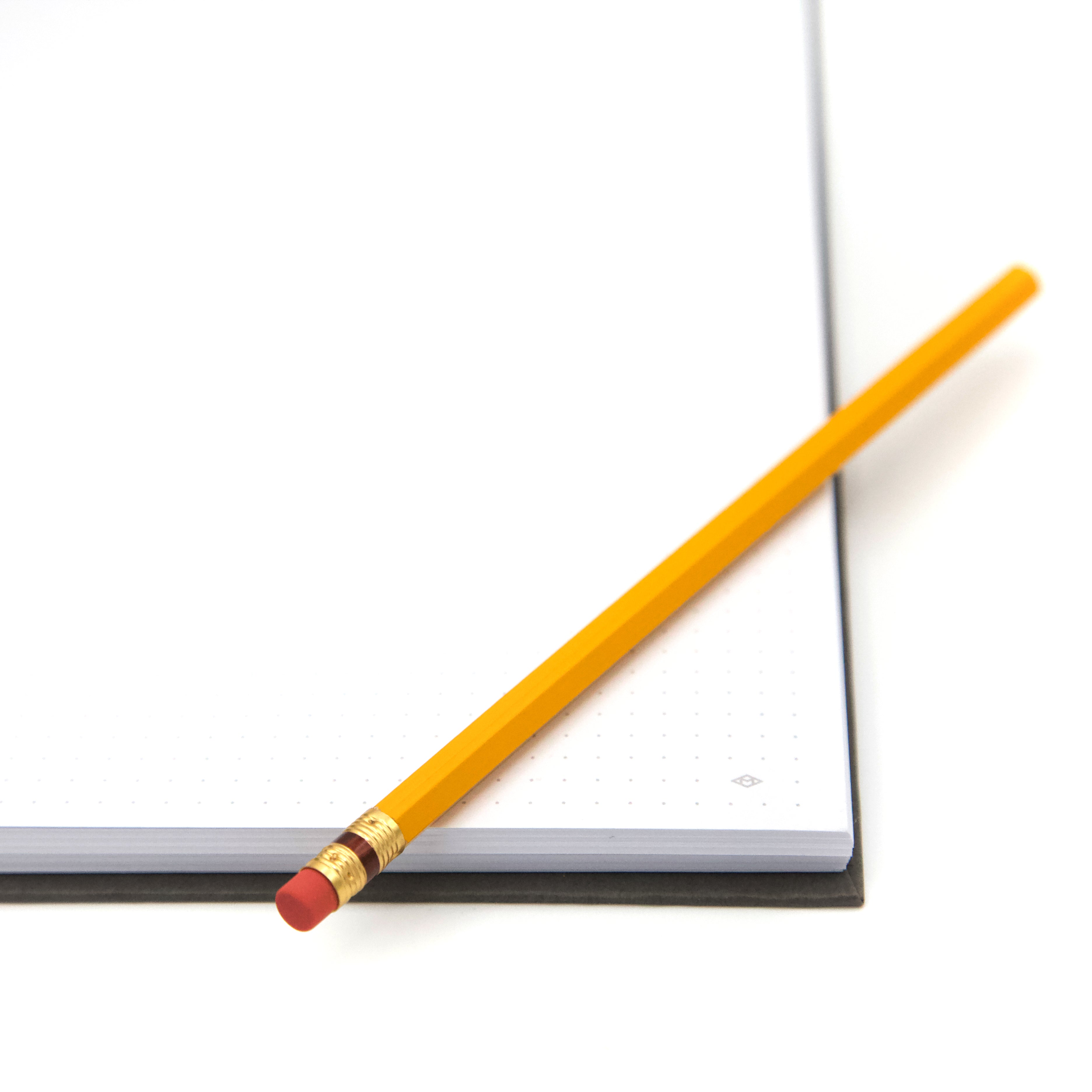 Dot Grid Notebook – Pencil Knot Graphic