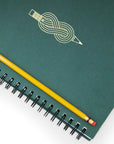 Dot Grid Notebook – Pencil Knot Graphic