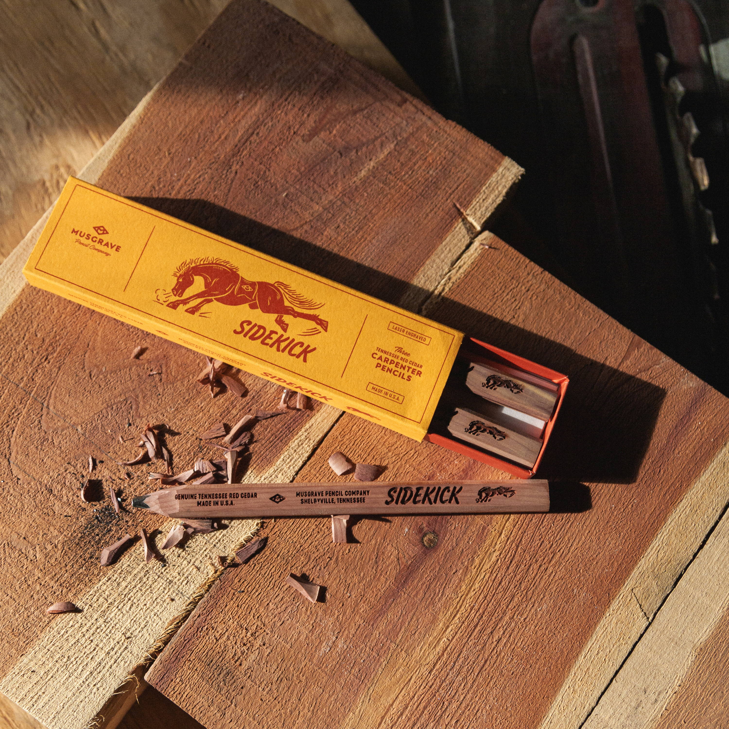 The Sidekick - A Tennessee Red Cedar Carpenter Pencil