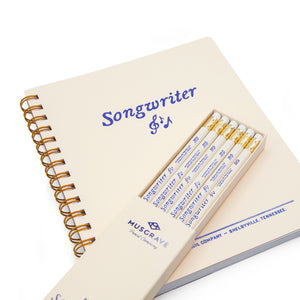 Songwriter Set — Notebook and 12-Pack Pencil