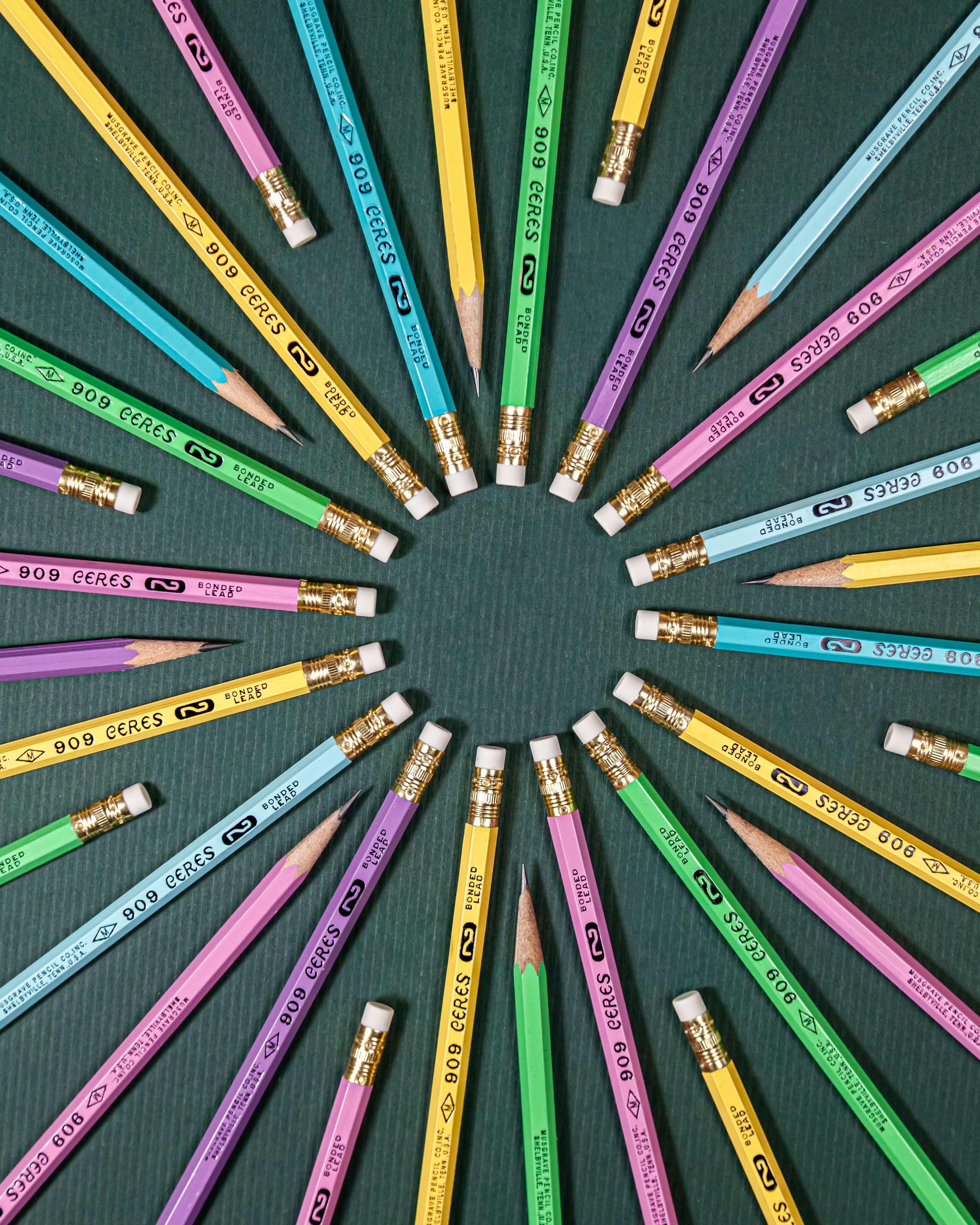 Ceres 909 | Hex Pencil | #2 Lead | Musgrave Pencil Company