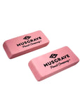 Musgrave-themed Pink or White Erasers - Eraser Pack of 10