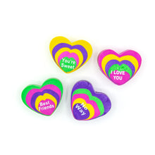 Flirty Heart Pencil Toppers - Opportunity Buy (36ct/bag)