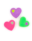 Neon Sweetheart Pencil Toppers - Opportunity Buy (36ct/bag)