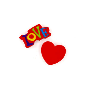 Love Attack Pencil Toppers - Opportunity Buy (36ct/bag)