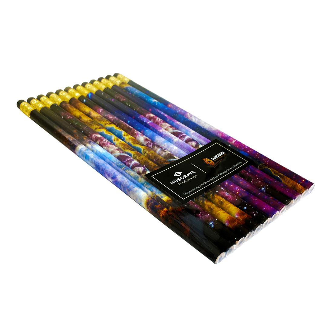 Webb Space Telescope Pencil Pack of 12 – Musgrave Pencil Company
