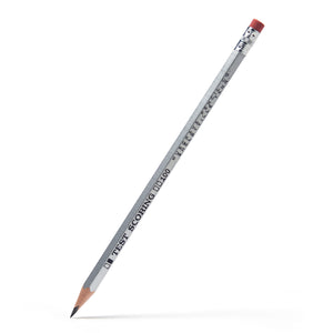 Test Scoring 100 Soft Core Silver Hex Pencil by Musgrave Pencil Company
