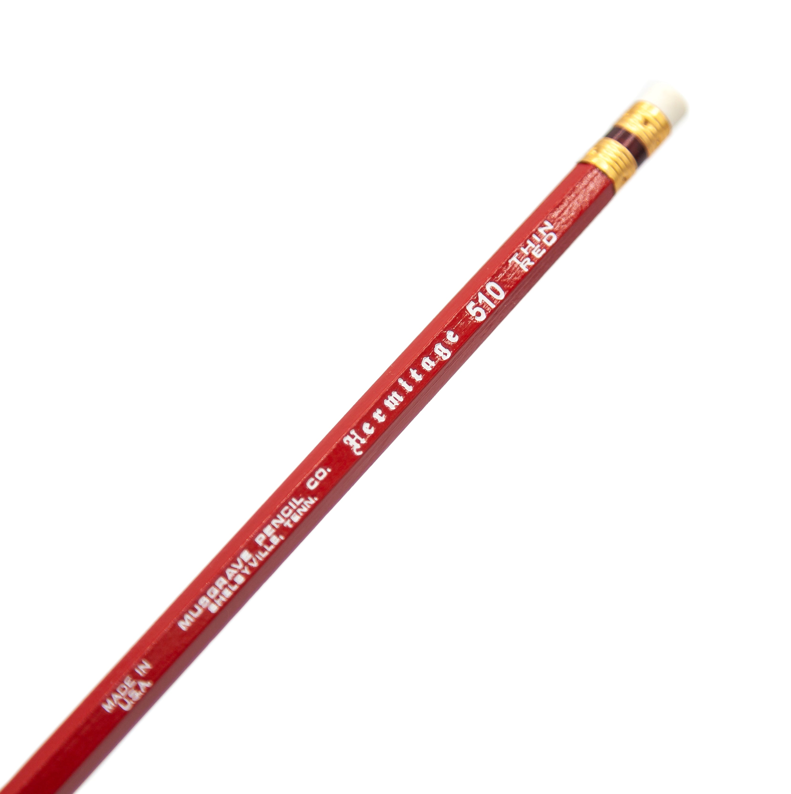 Hermitage 510 Thin Red Line Musgrave Pencil Company