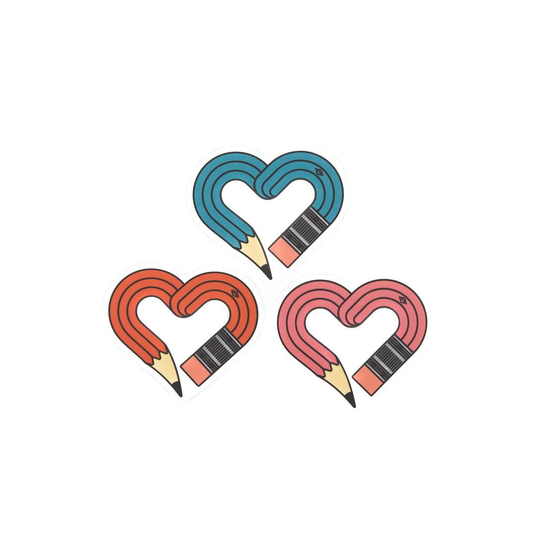 Heart Pencils