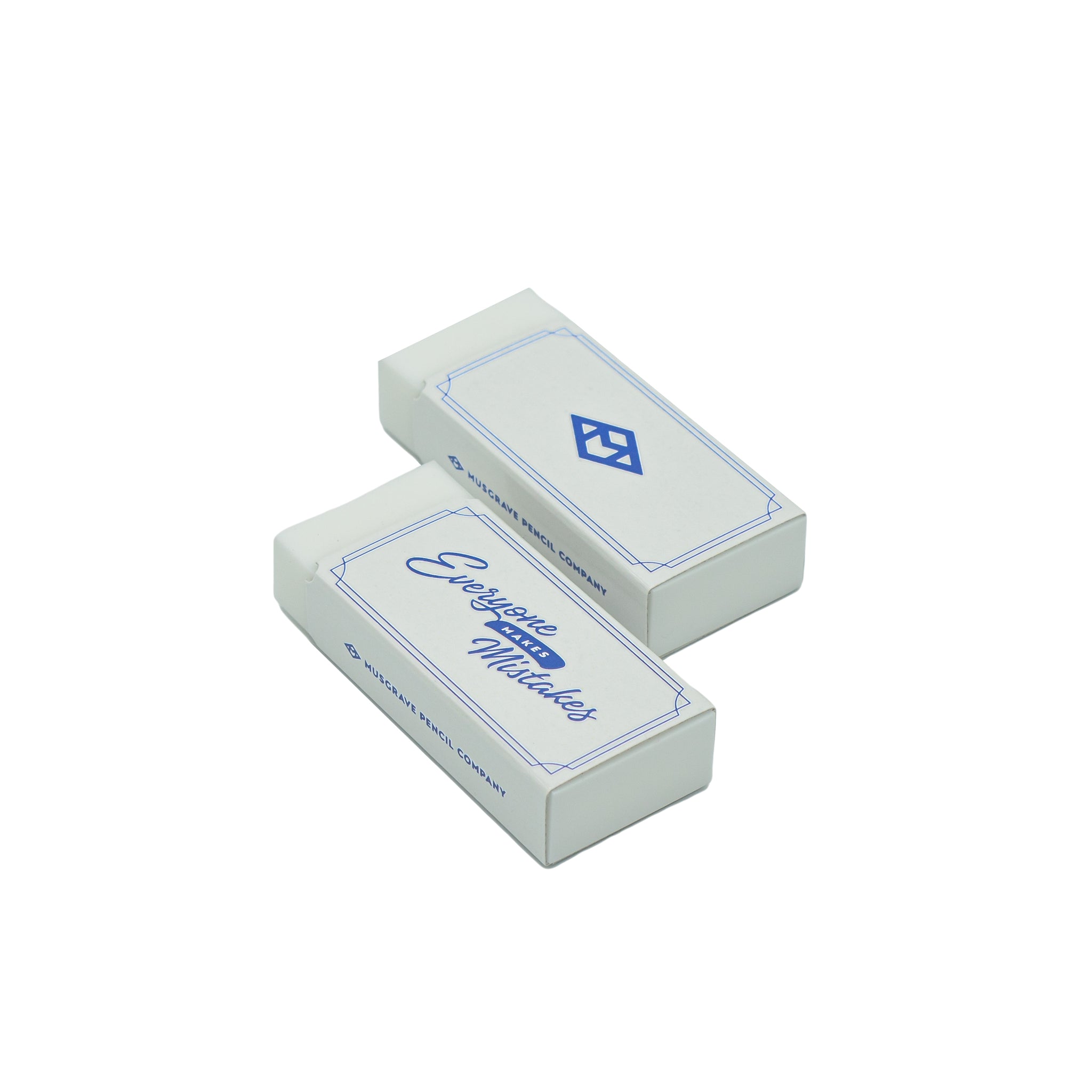 Musgrave-branded Rectangular Erasers - Pack of 2 – Musgrave Pencil Company