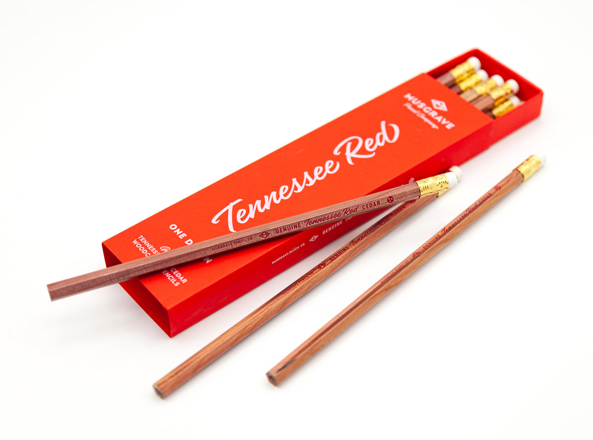 12-pack Tennessee Red Cedar Pencils | Musgrave Pencil Company | USA Made