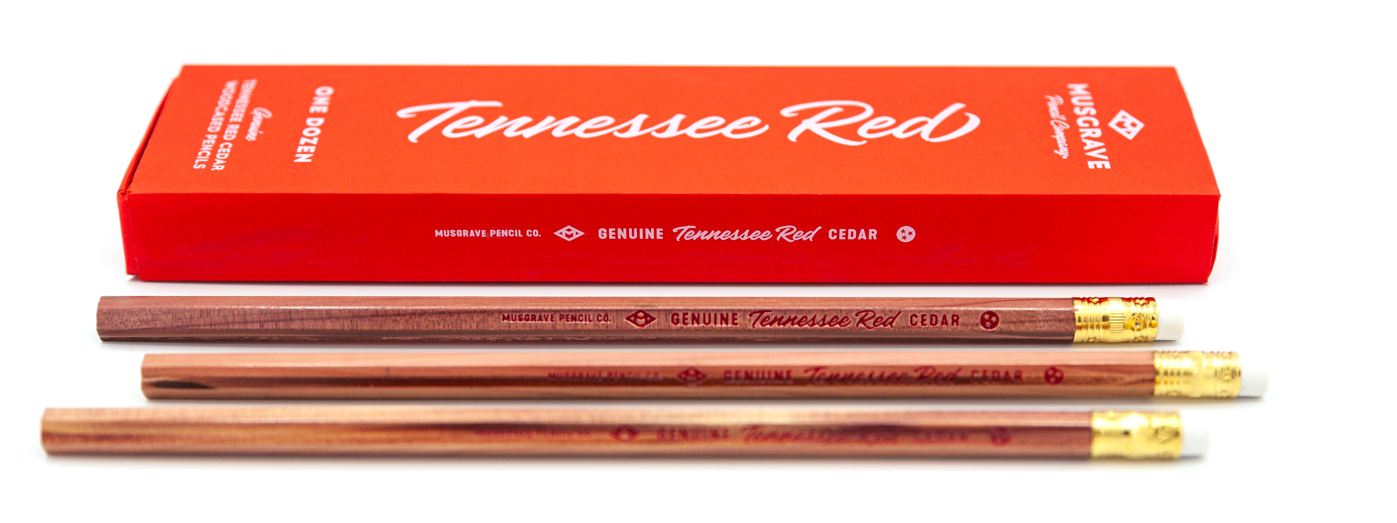 12-pack Tennessee Red Cedar Pencils | Musgrave Pencil Company
