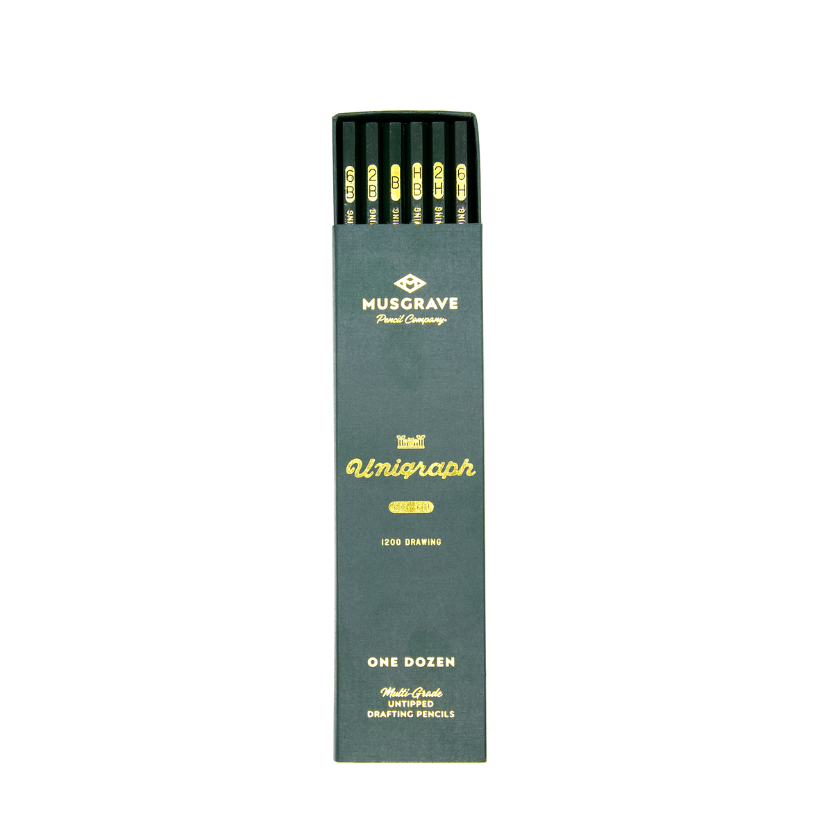 Unigraph Variety Pack of 12 (6B6H) Musgrave Pencil Company