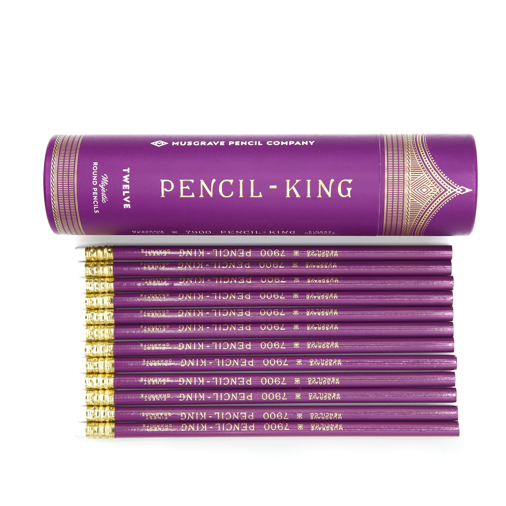 12-pack Pencil King™ Pencils | Musgrave Pencil Company | USA Made