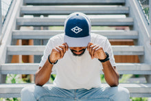 Musgrave + BOCO Trucker Hat - Light Gray and Blue