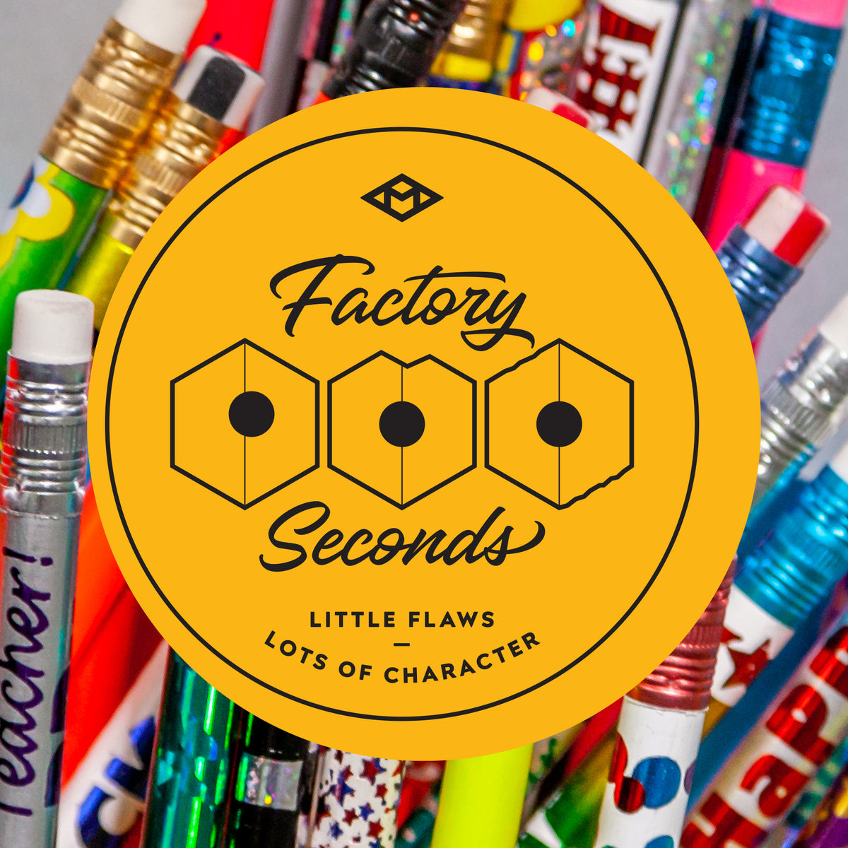 144 Factory Seconds Hex and Round Musgrave Pencil Company
